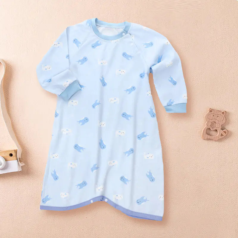 Baby Long Sleeve Sleep Dress and Sleep Bag for Newborns