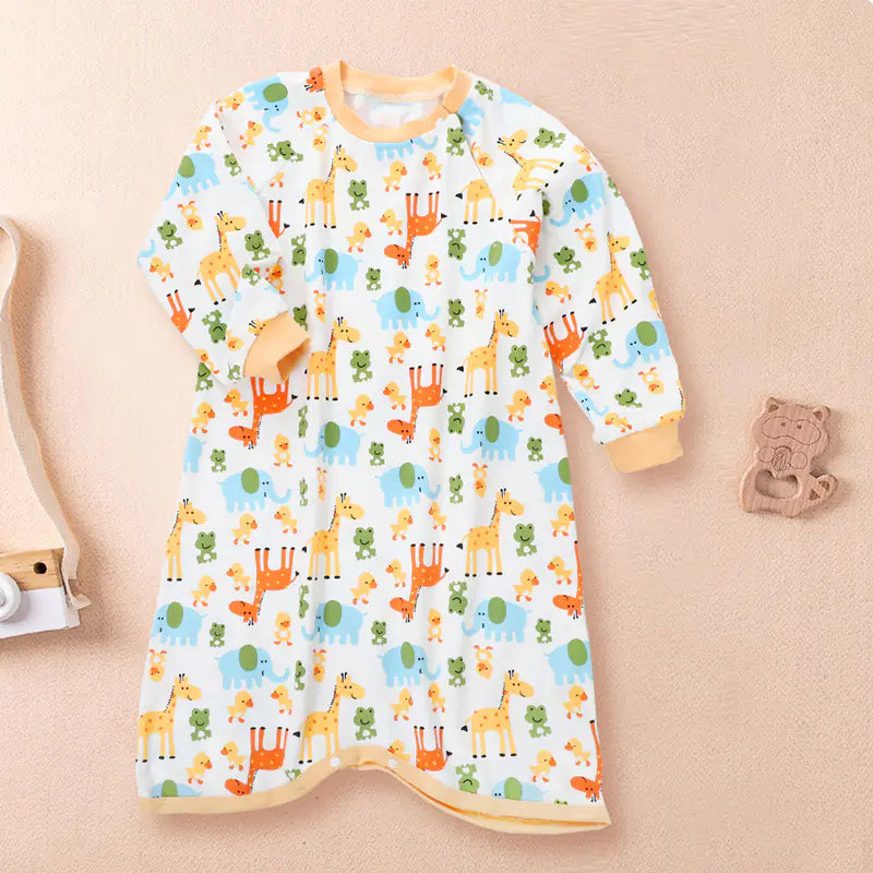 Baby Long Sleeve Sleep Dress and Sleep Bag for Newborns