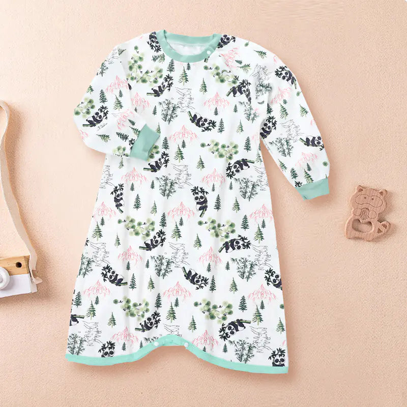 Baby Long Sleeve Sleep Dress and Sleep Bag for Newborns