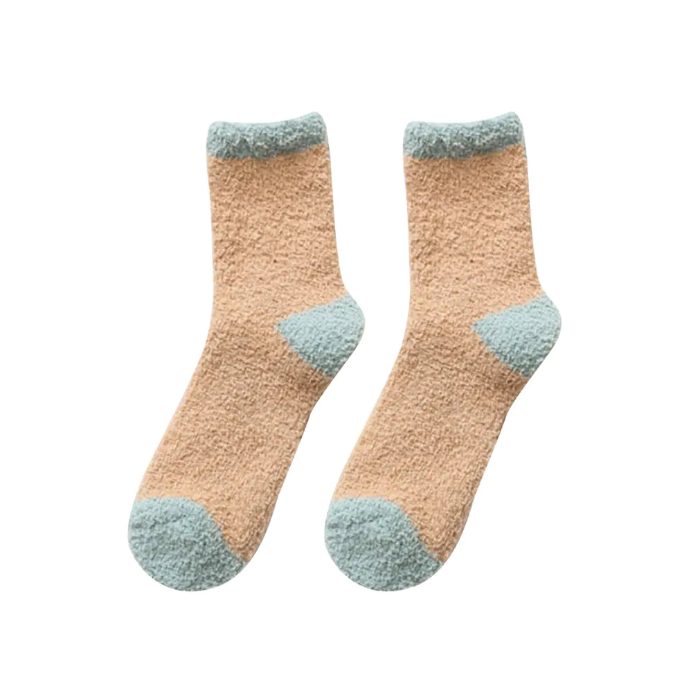 Warm Thick Non-Slip Coral Fleece Socks