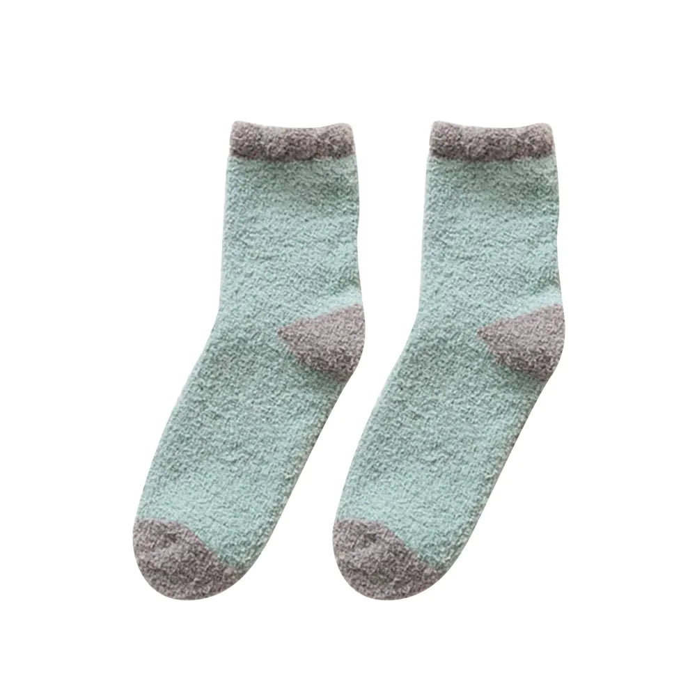 Warm Thick Non-Slip Coral Fleece Socks