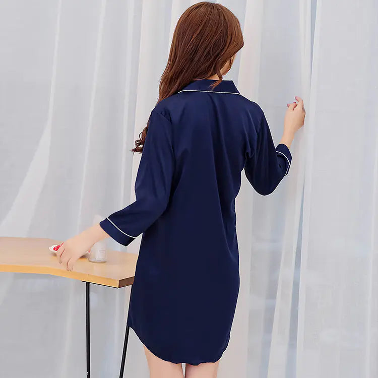 New Women's Silk Pajama Cardigan - Casual Loungewear