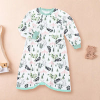 Baby Long Sleeve Sleep Dress and Sleep Bag for Newborns