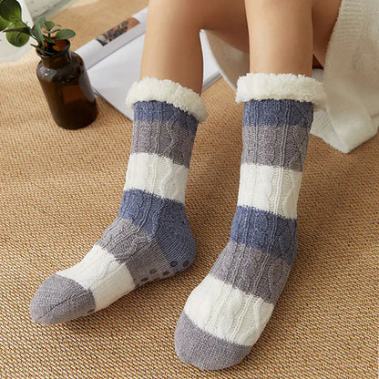 Warm Thick Non-Slip Coral Fleece Socks