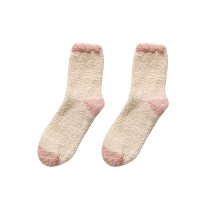 Warm Thick Non-Slip Coral Fleece Socks
