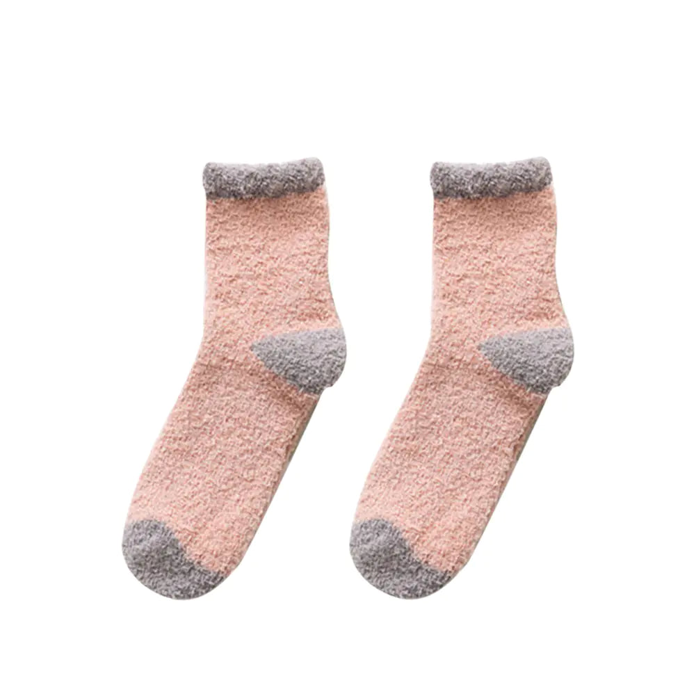Warm Thick Non-Slip Coral Fleece Socks