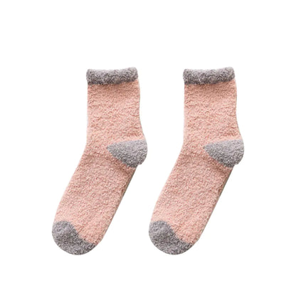 Warm Thick Non-Slip Coral Fleece Socks
